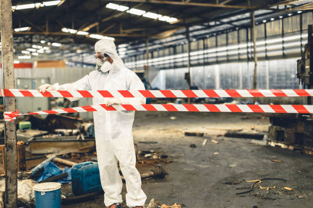 Professional Unattended Death Cleanup technician working in Grand Prairie, TX
